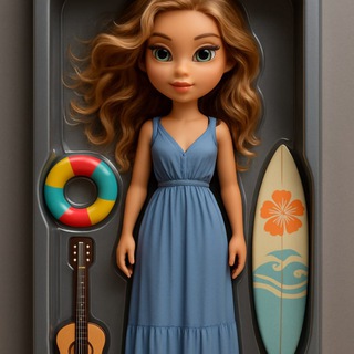 ИИ фигурка по фото | Кукла Bratz