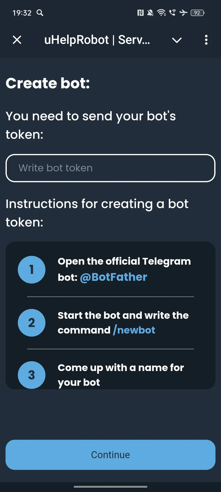 uhelprobot