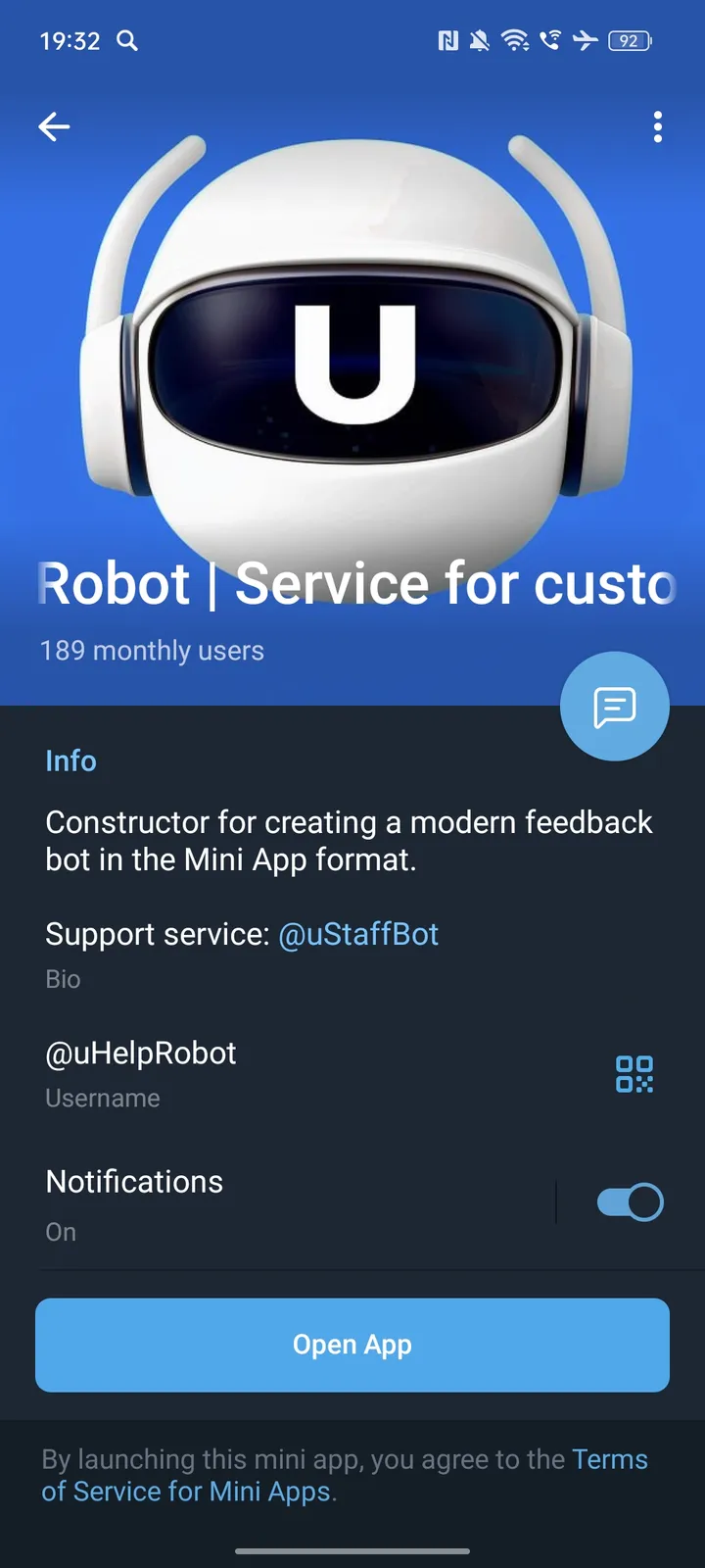 uhelprobot