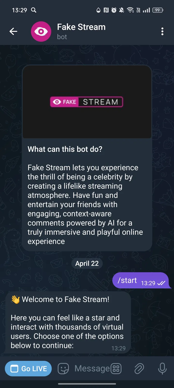 fakestreambot
