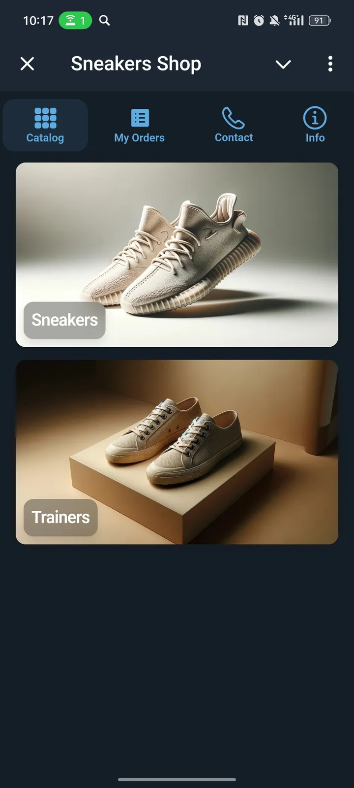 examplesneakersshopenbot