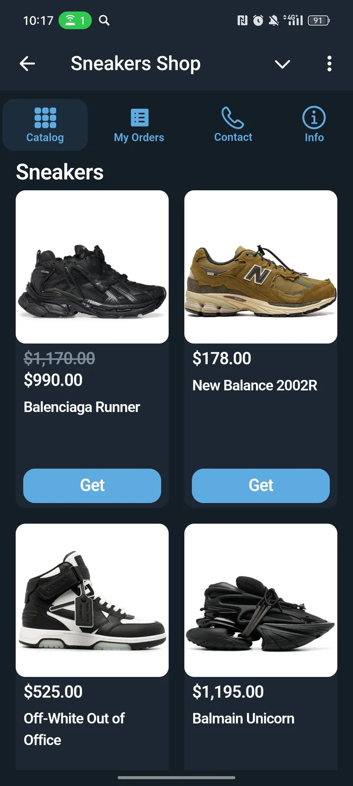 examplesneakersshopenbot