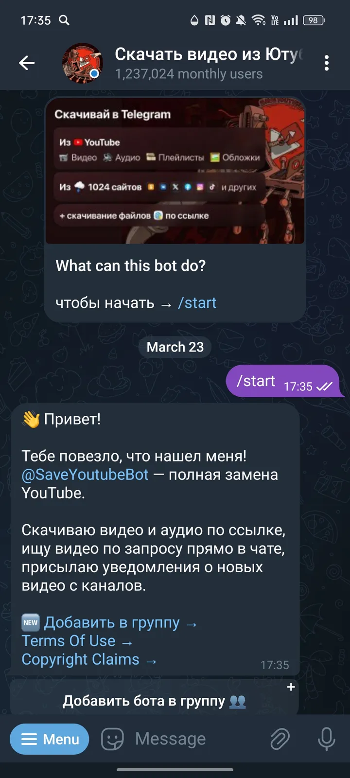 saveyoutubebot