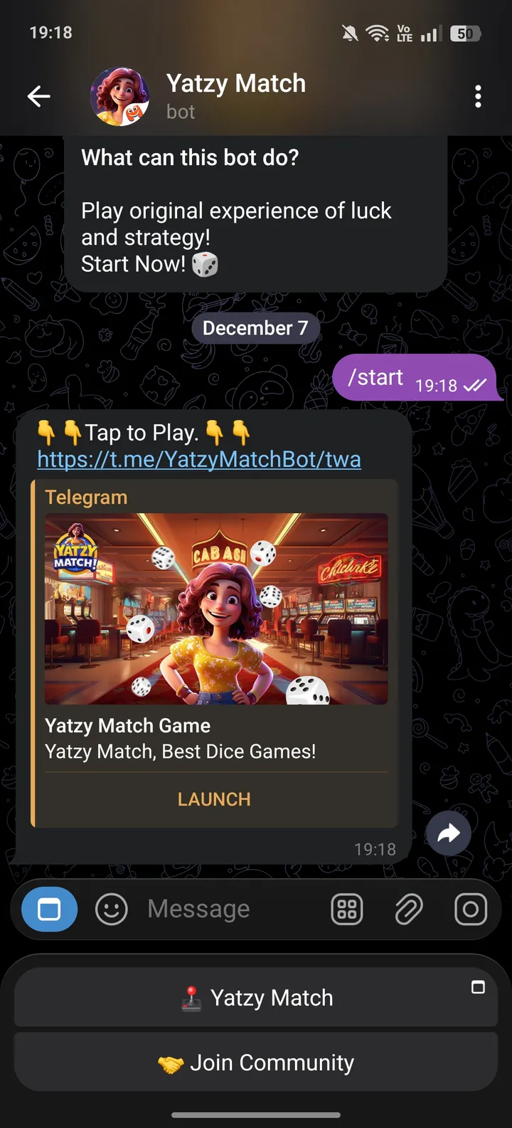 yatzymatchbot