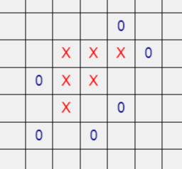 Game tic tac toe 15x15