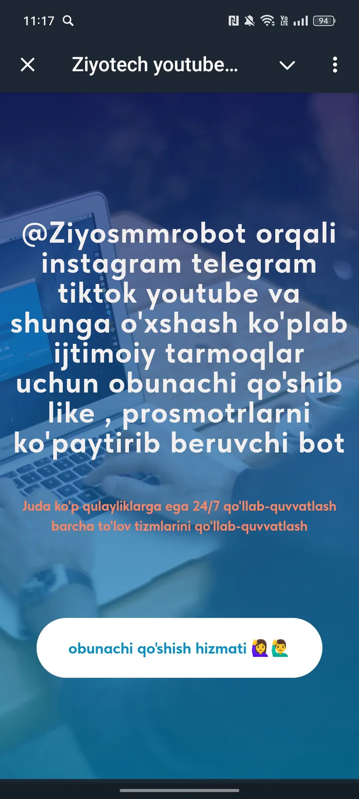 ziyotech_youtobe_downloaderbot