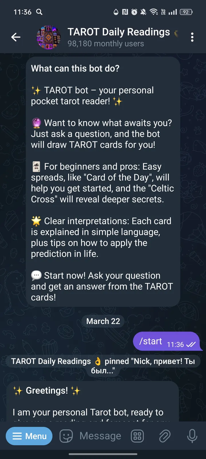 horoscopesoflovebot