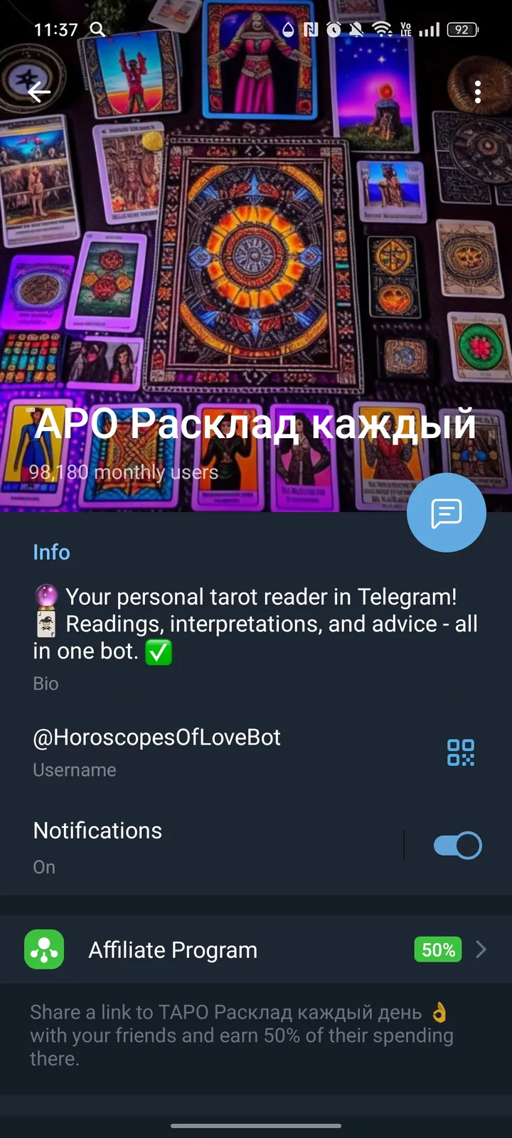 horoscopesoflovebot