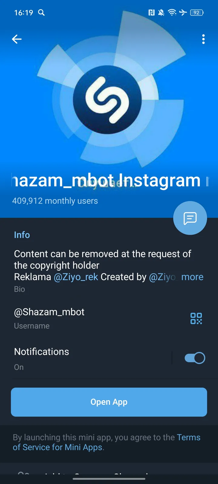 shazam_mbot