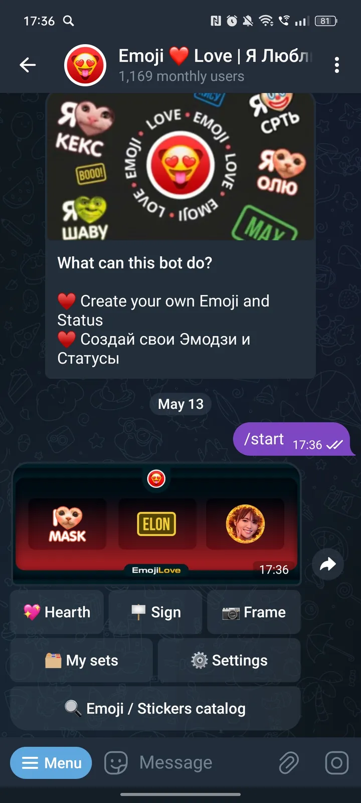 emojilovebot